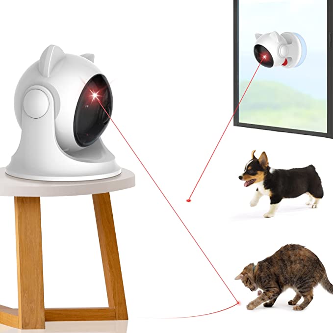 Saolife Automatic Cat Laser Toys, Interactive Laser Cat Toys for Indoor Cats / Kitty / Dogs, Cat Laser Toy Automatic